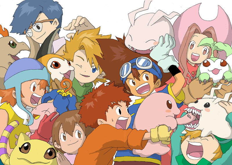 Digimon Adventure characters