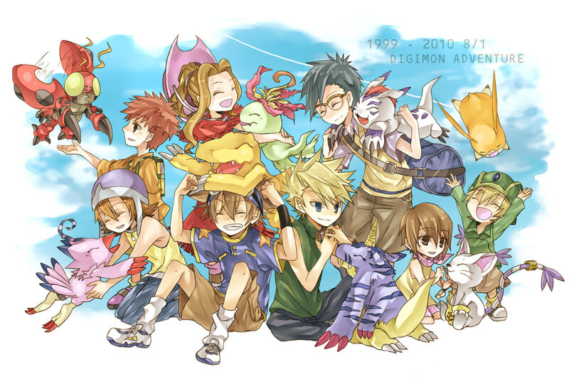 Digimon Adventure characters