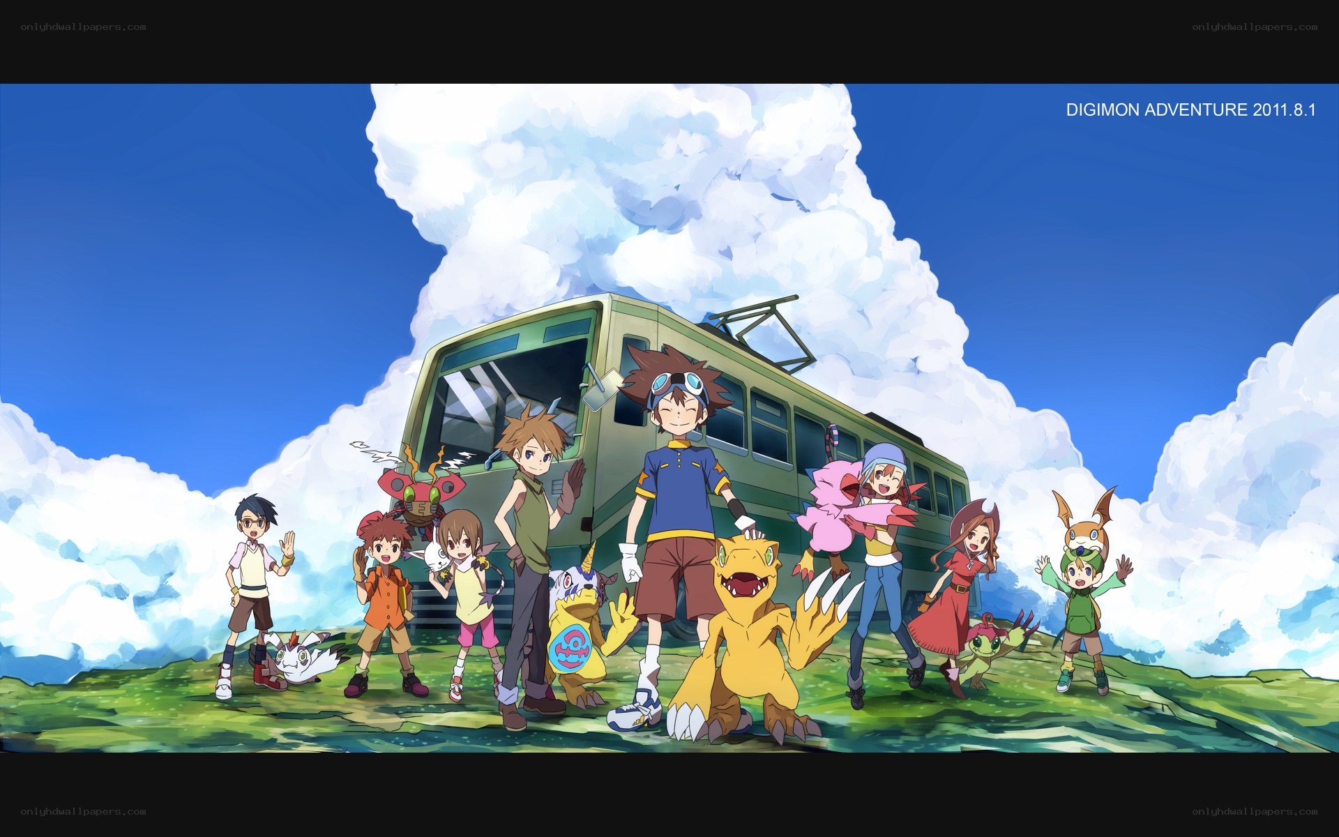 Digimon Adventure characters