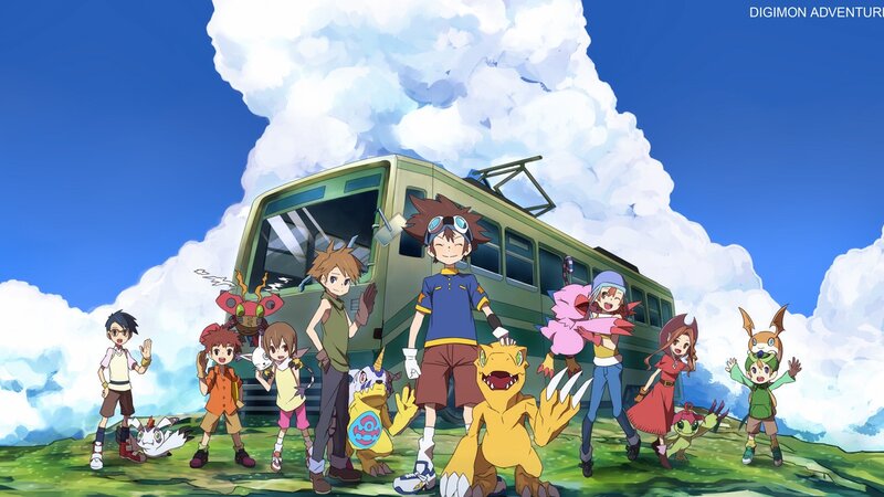 Digimon Adventure characters