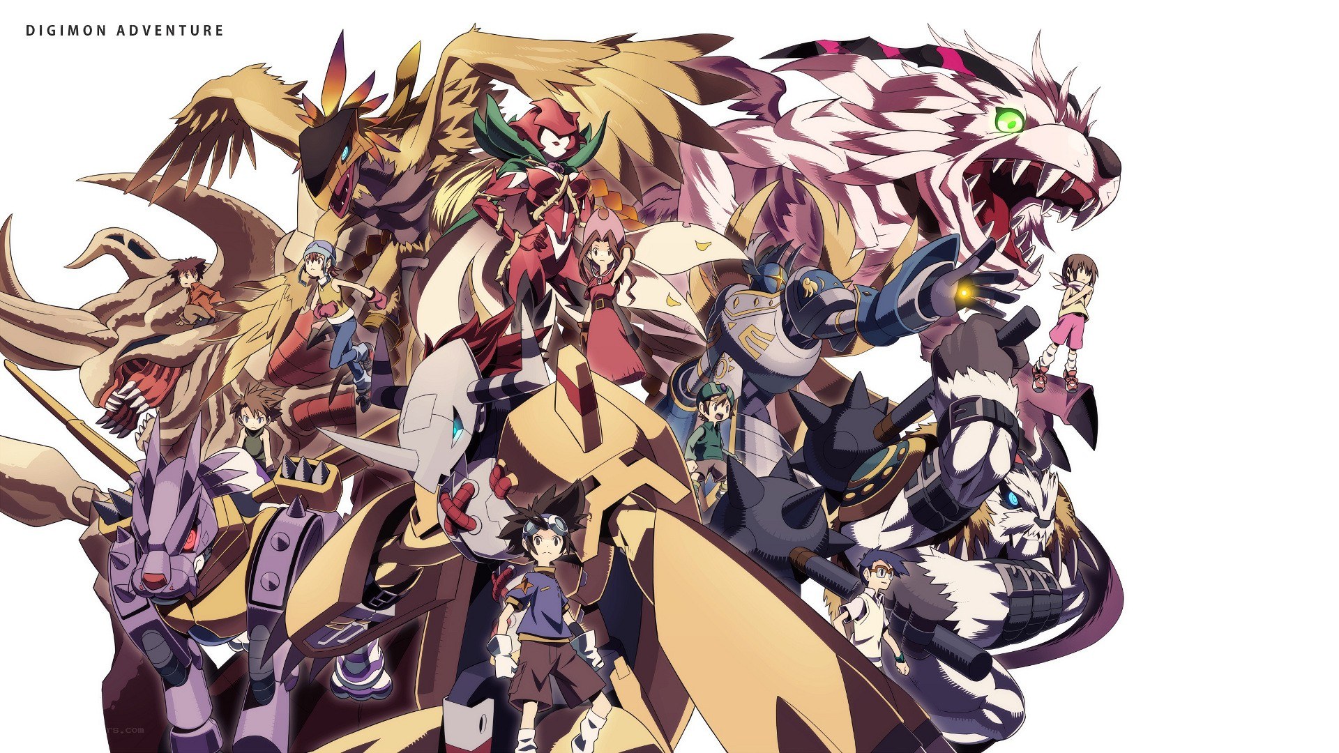 Digimon Adventure characters