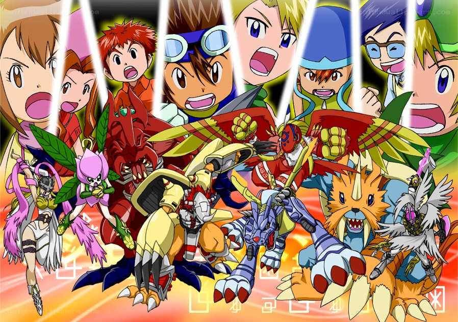Digimon Adventure characters