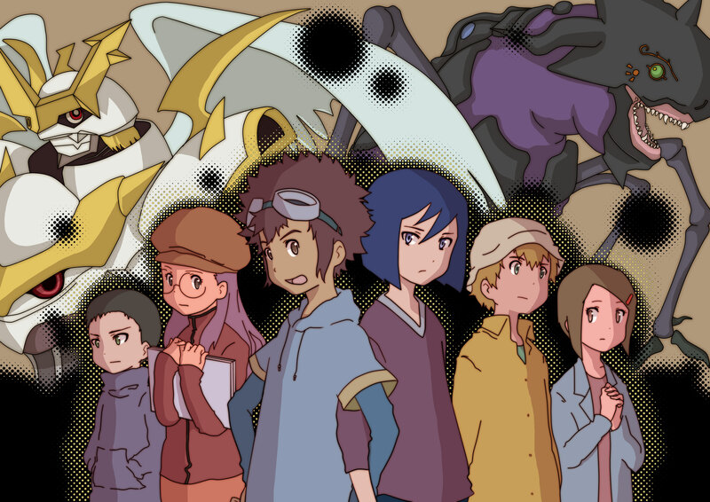 Digimon Adventure characters