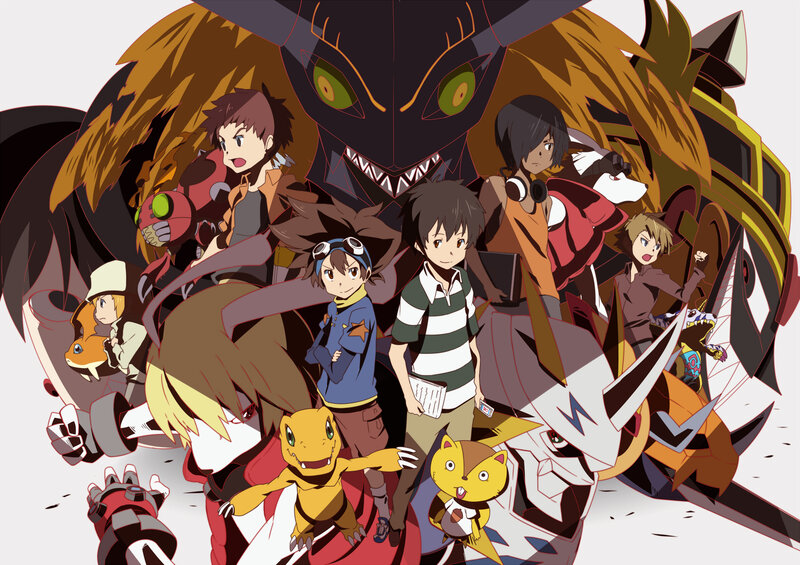 Digimon Adventure characters