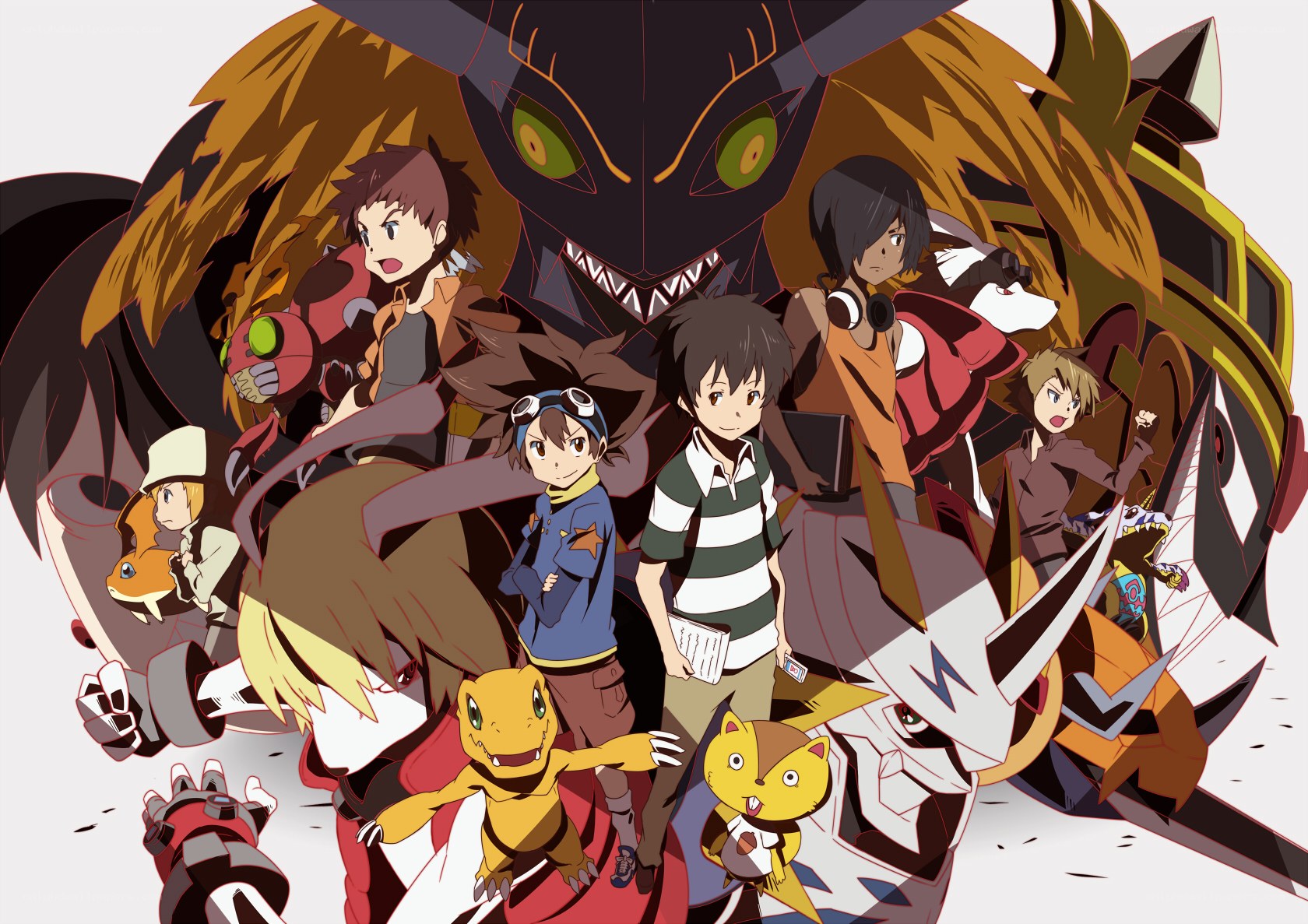 Digimon Adventure characters