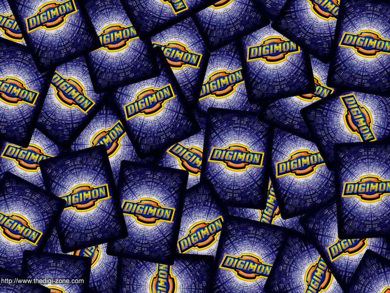 Digimon card pattern