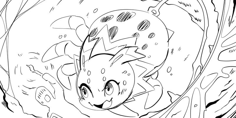 Digimon Character — Black