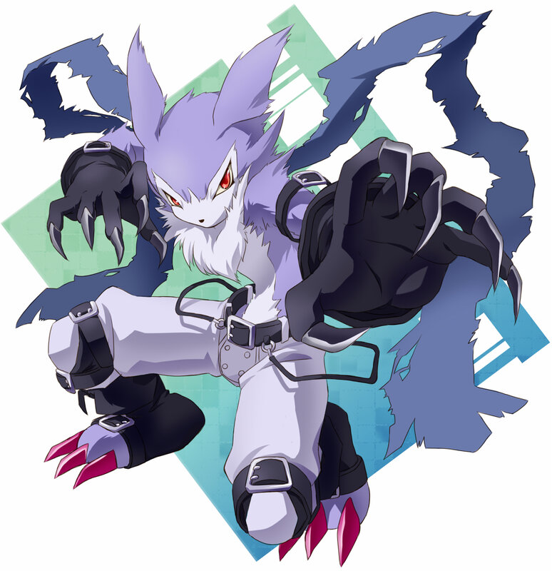 Digimon character in action pose