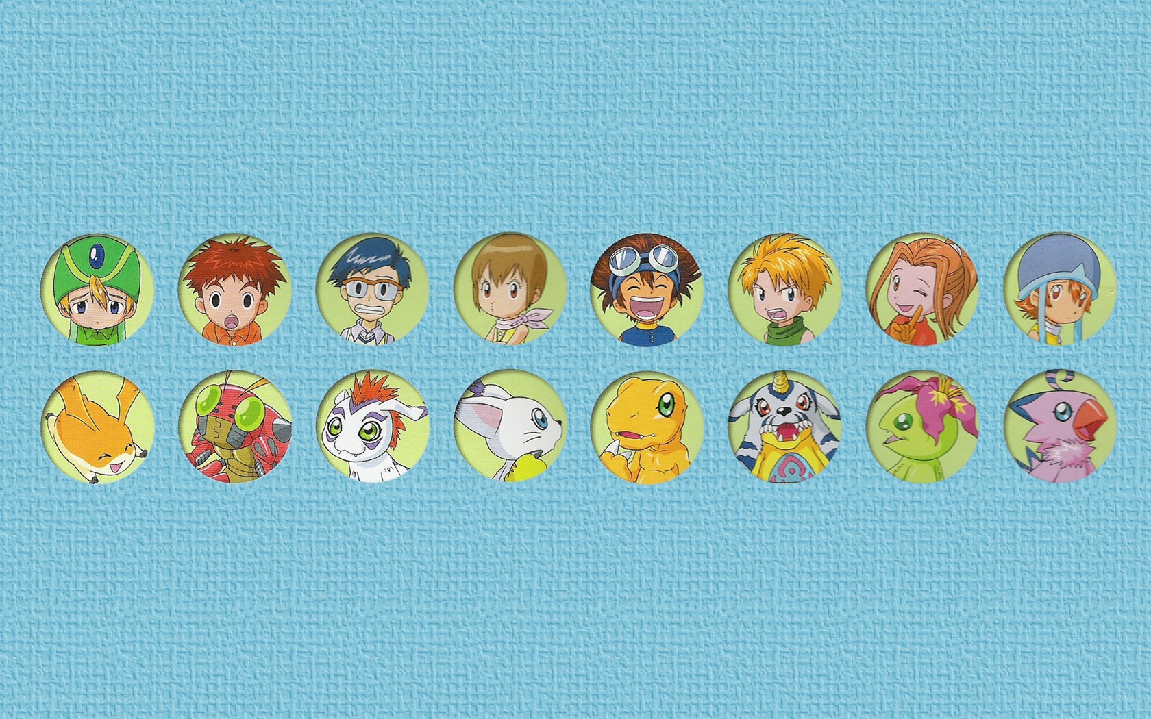Digimon characters collection