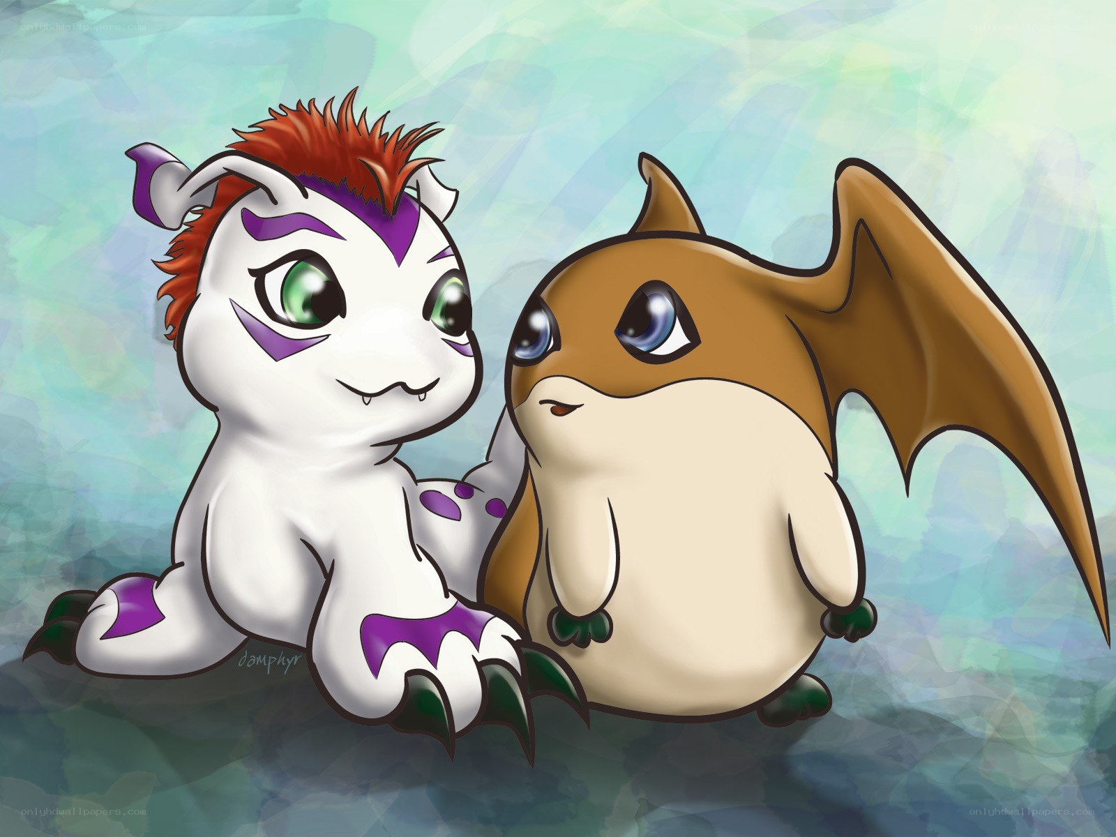 Digimon friendship art