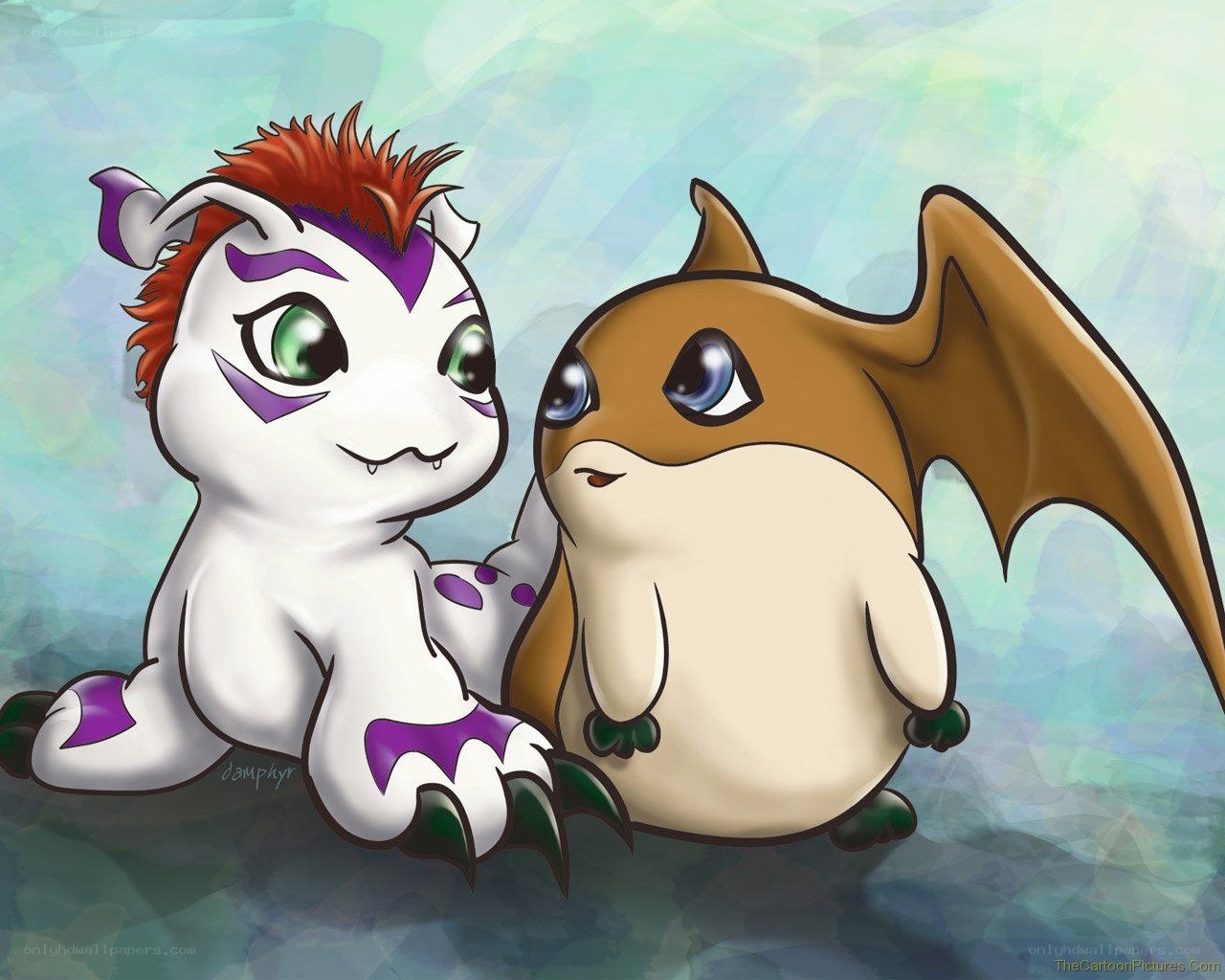 Digimon friendship art
