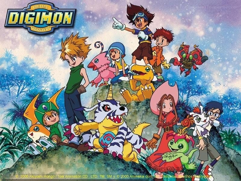 Digimon Monsters group art