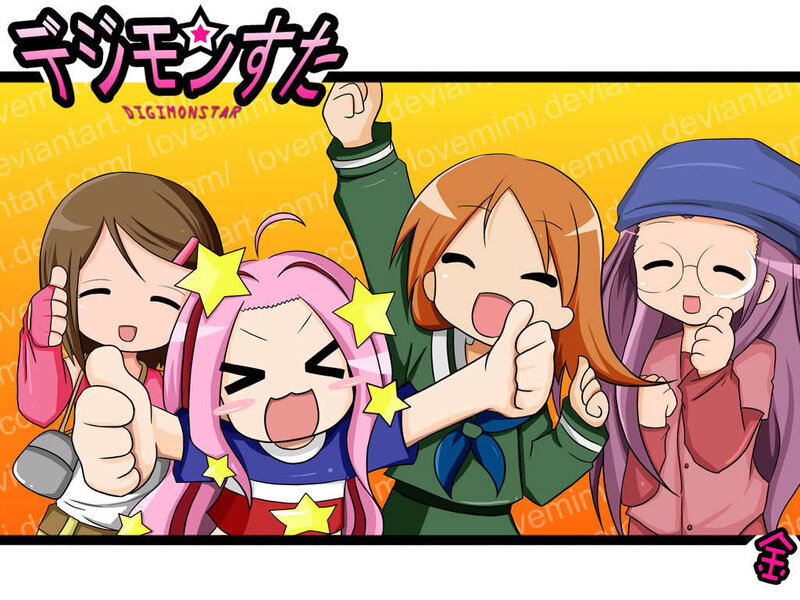 Digimon Star characters