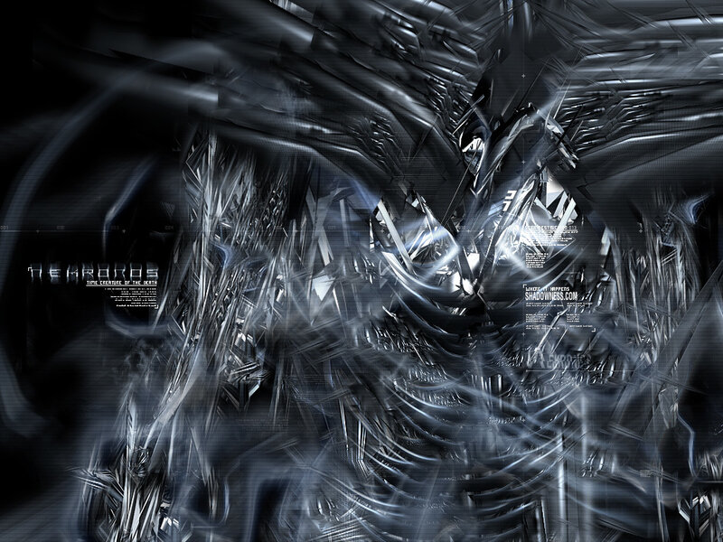digital abstract creature design
