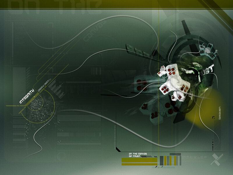 digital abstract design with game controller