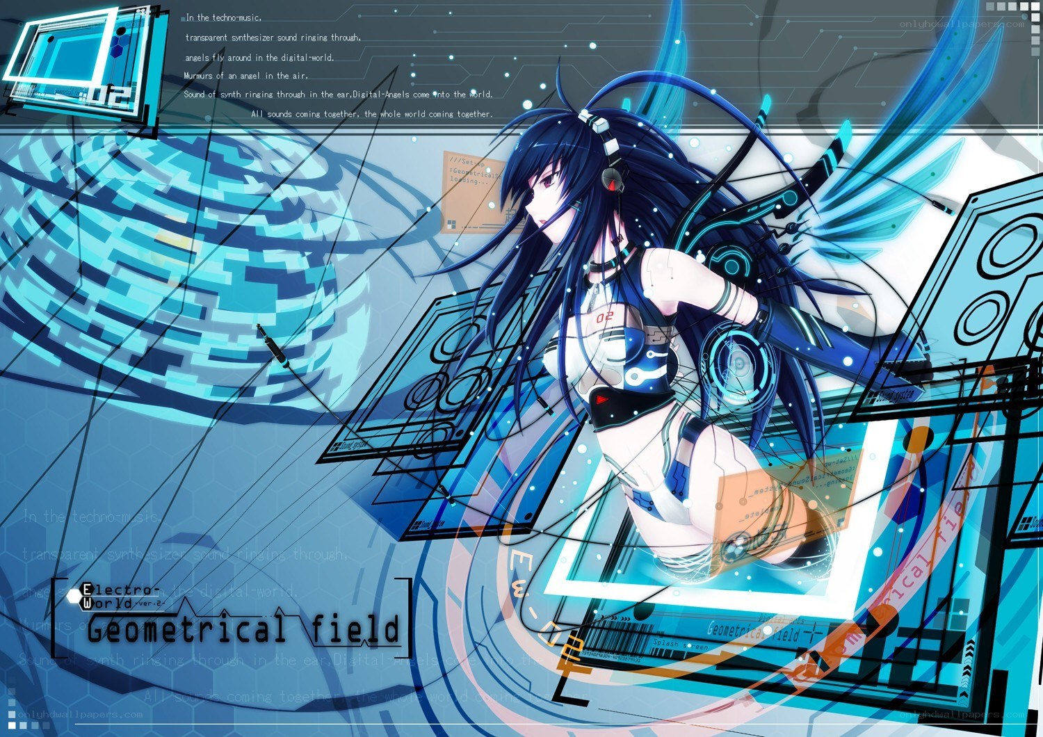digital angel in geometric field