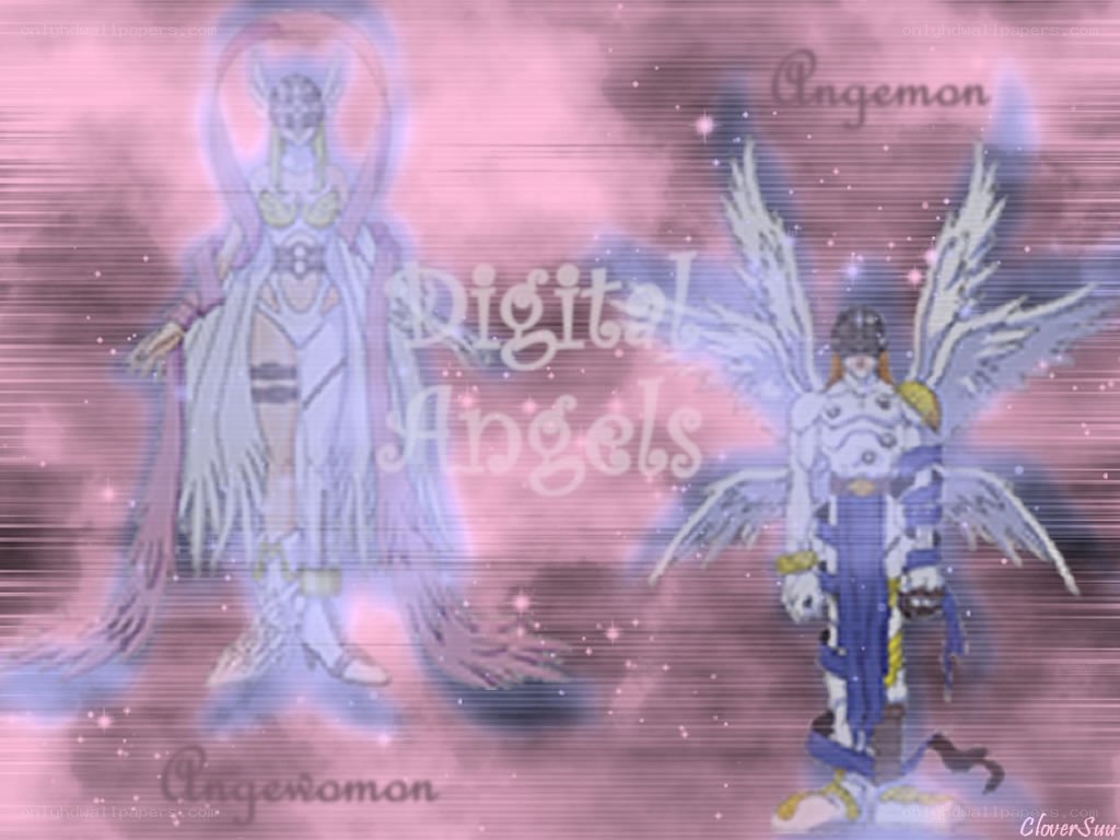 Digital Angels characters