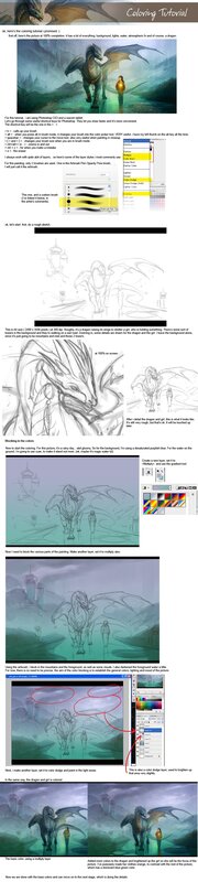 digital art coloring tutorial