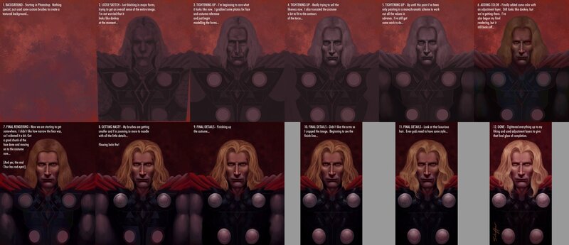 digital art creation process