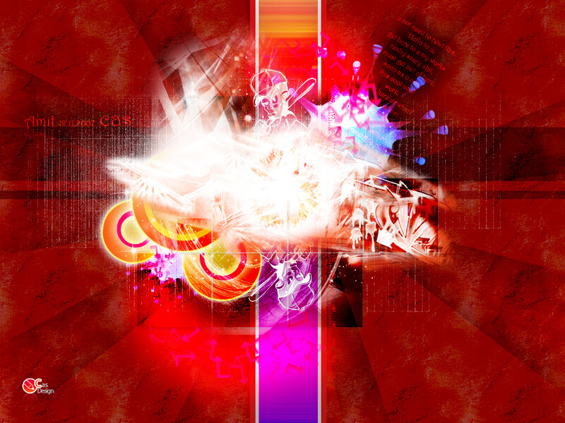 Digital Art Explosion — Red