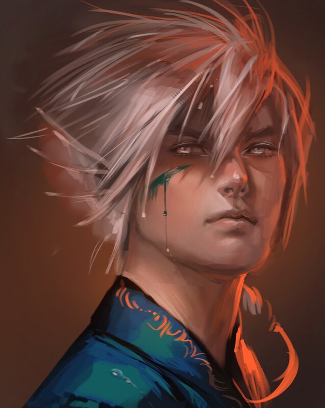 digital art of a character