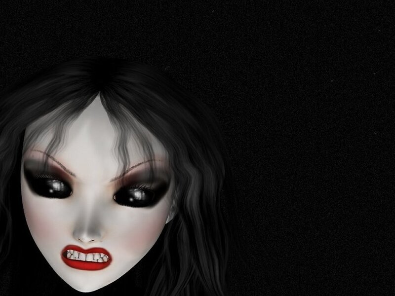 digital art of a doll-like face