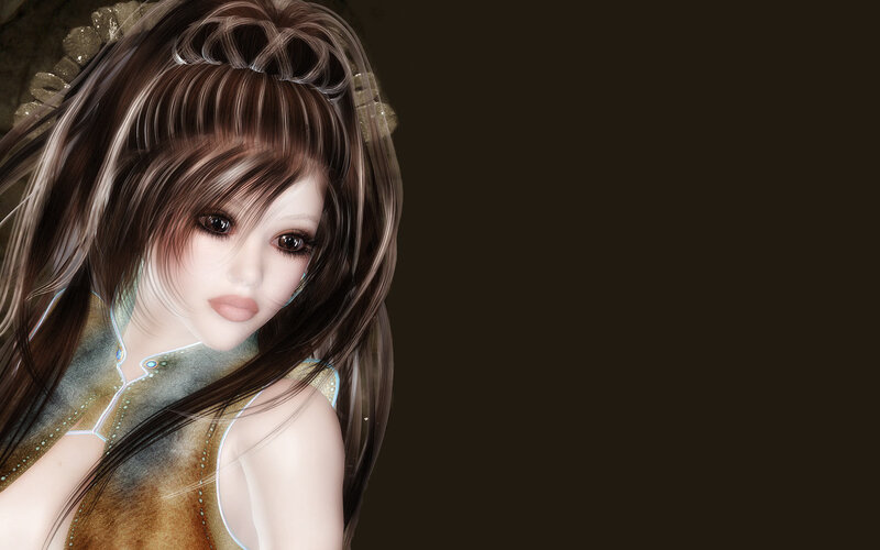 digital art of a female character