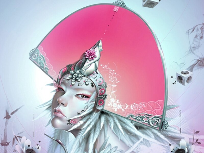 digital art of a masked figure