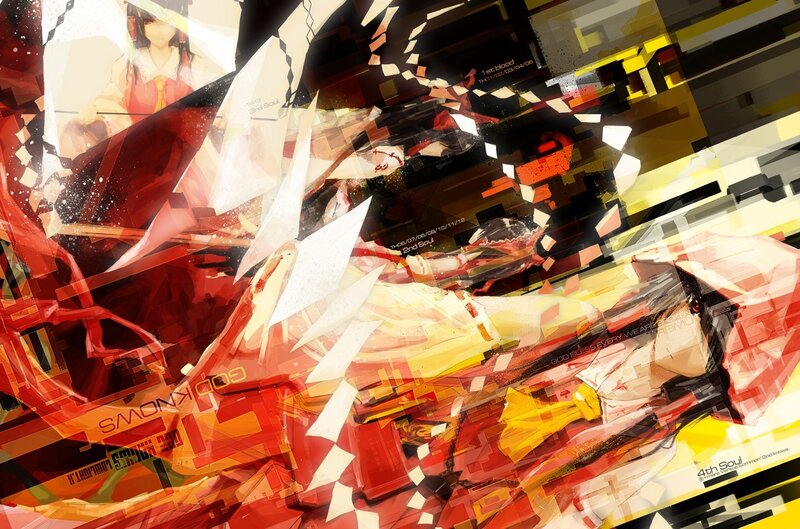 digital art of anime characters