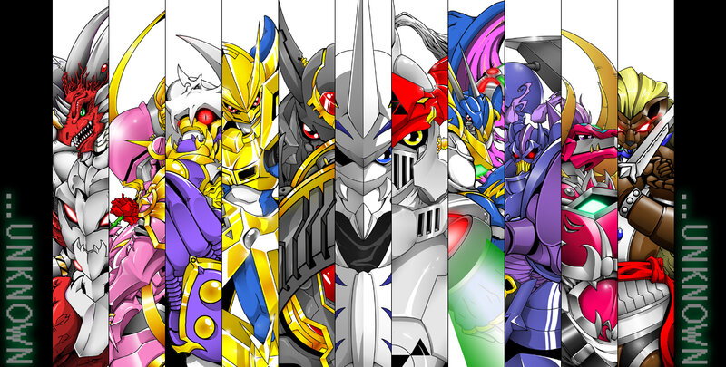 Digital Art of Armored Characters