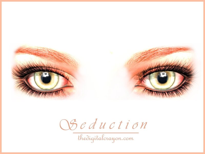 digital art of eyes
