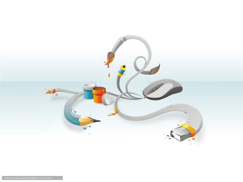 digital art tools concept