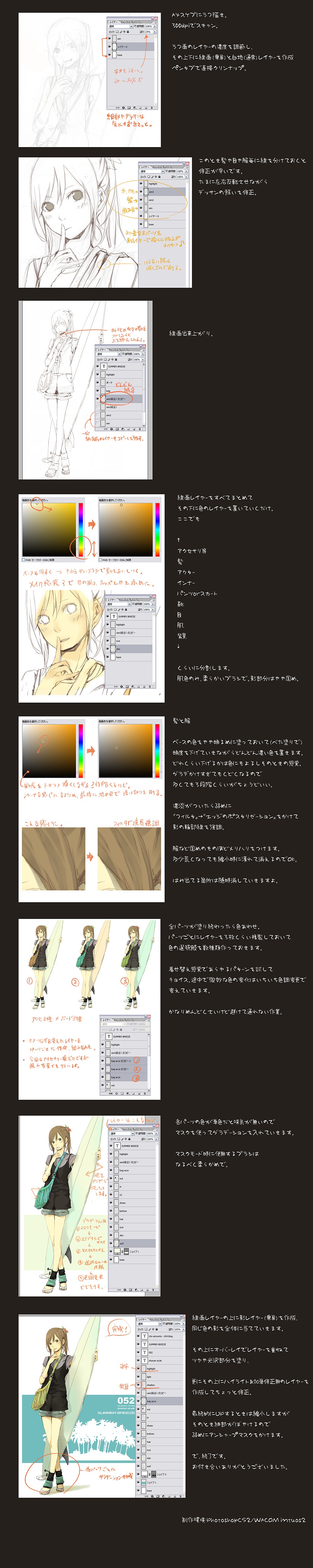 digital art tutorial steps