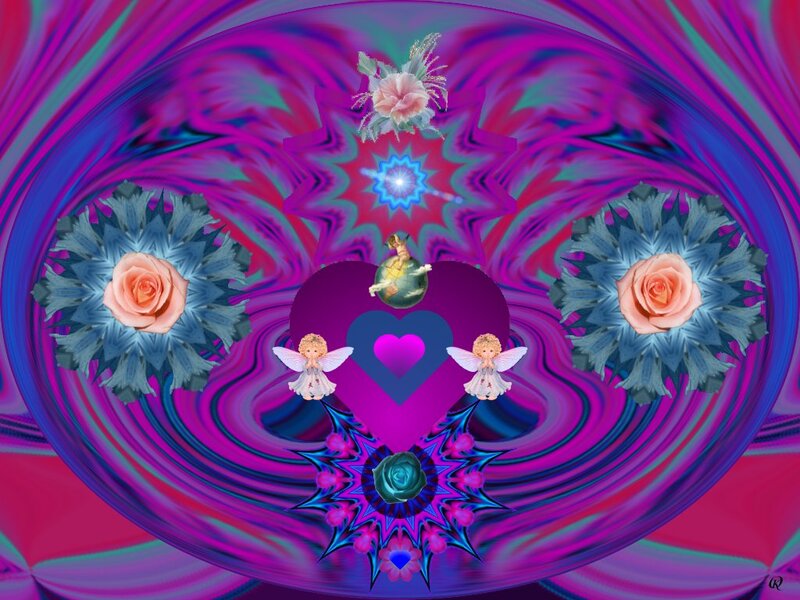 Digital Art with Angels