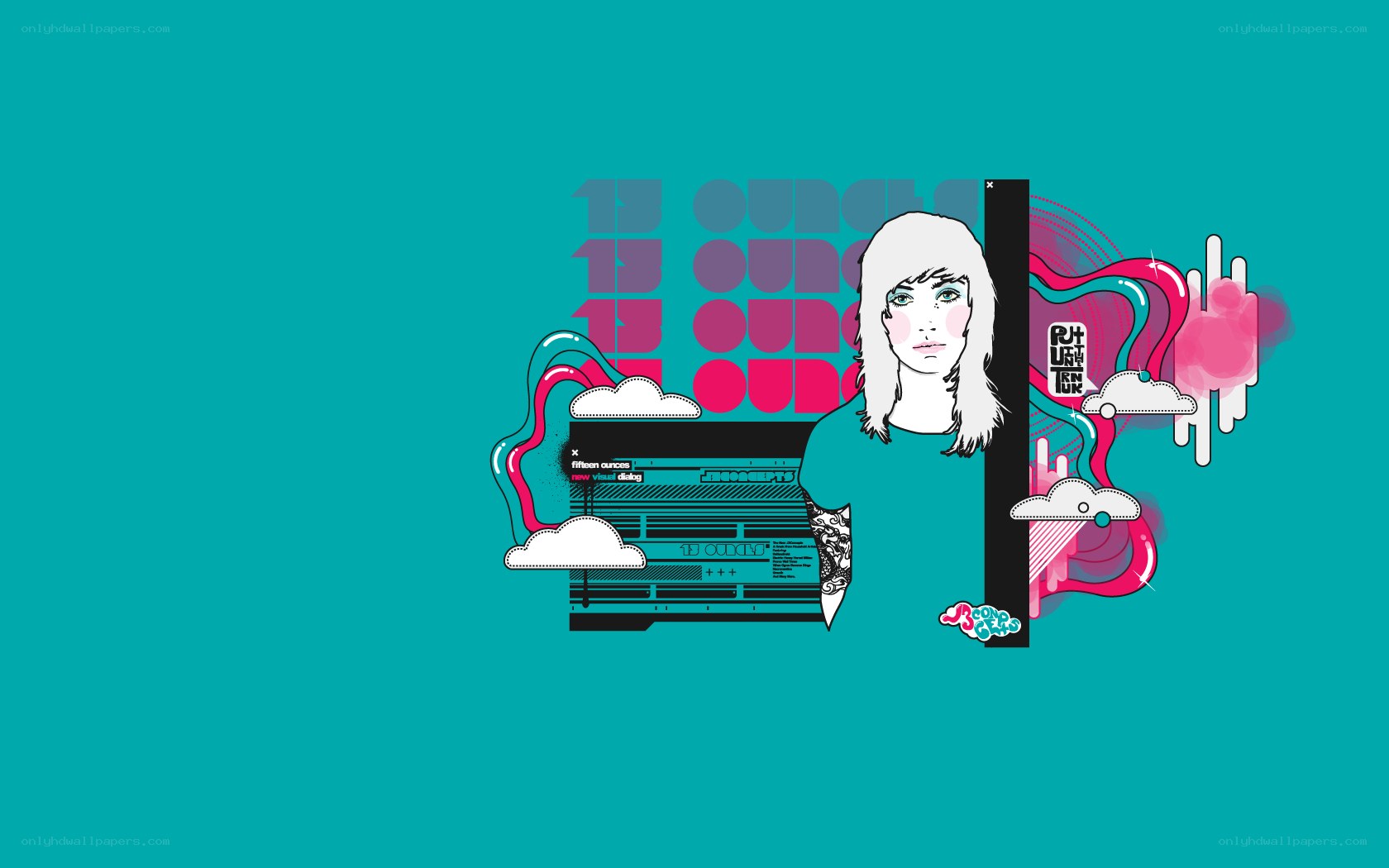 digital art with character illustration
