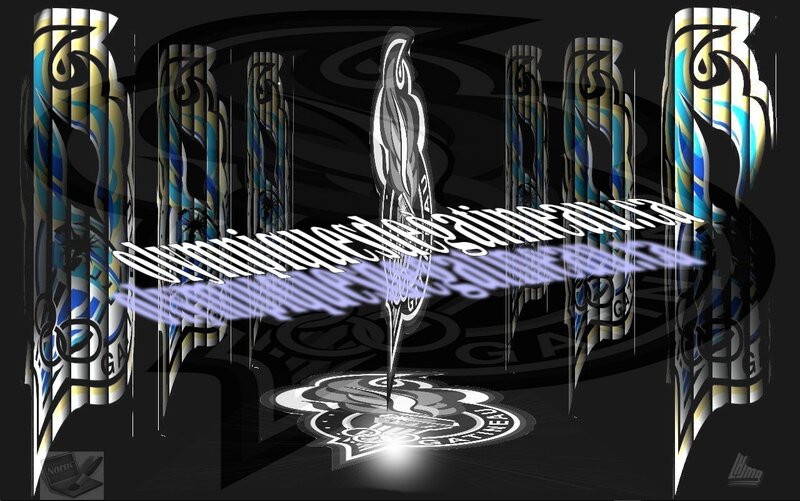 Digital Art with Logo