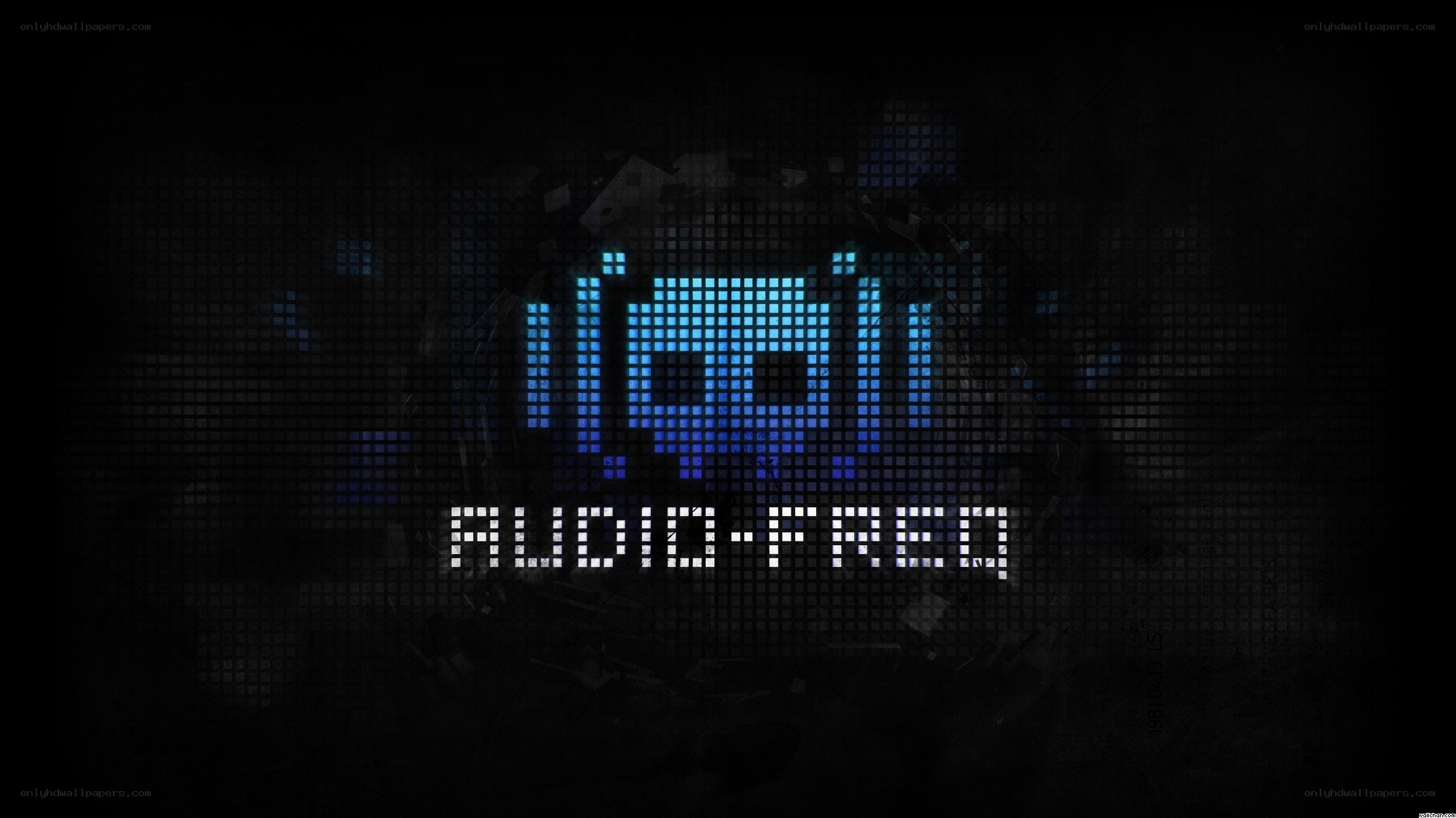 digital audio logo display