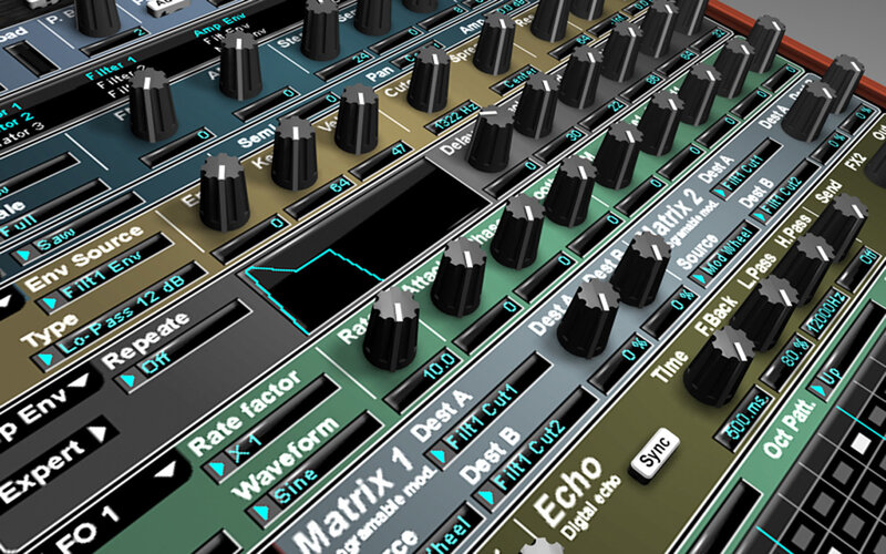 digital audio synthesizer interface