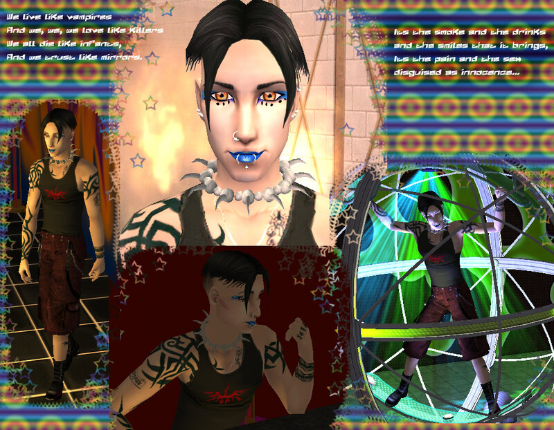 digital avatar collage