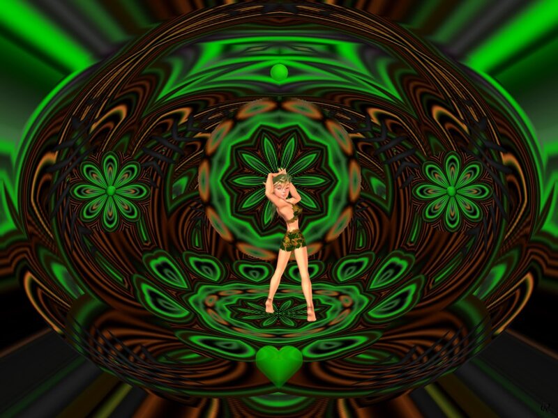 Digital Avatar in Mandala