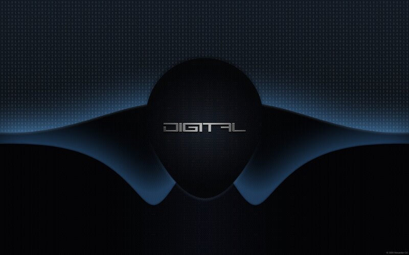 digital binary background