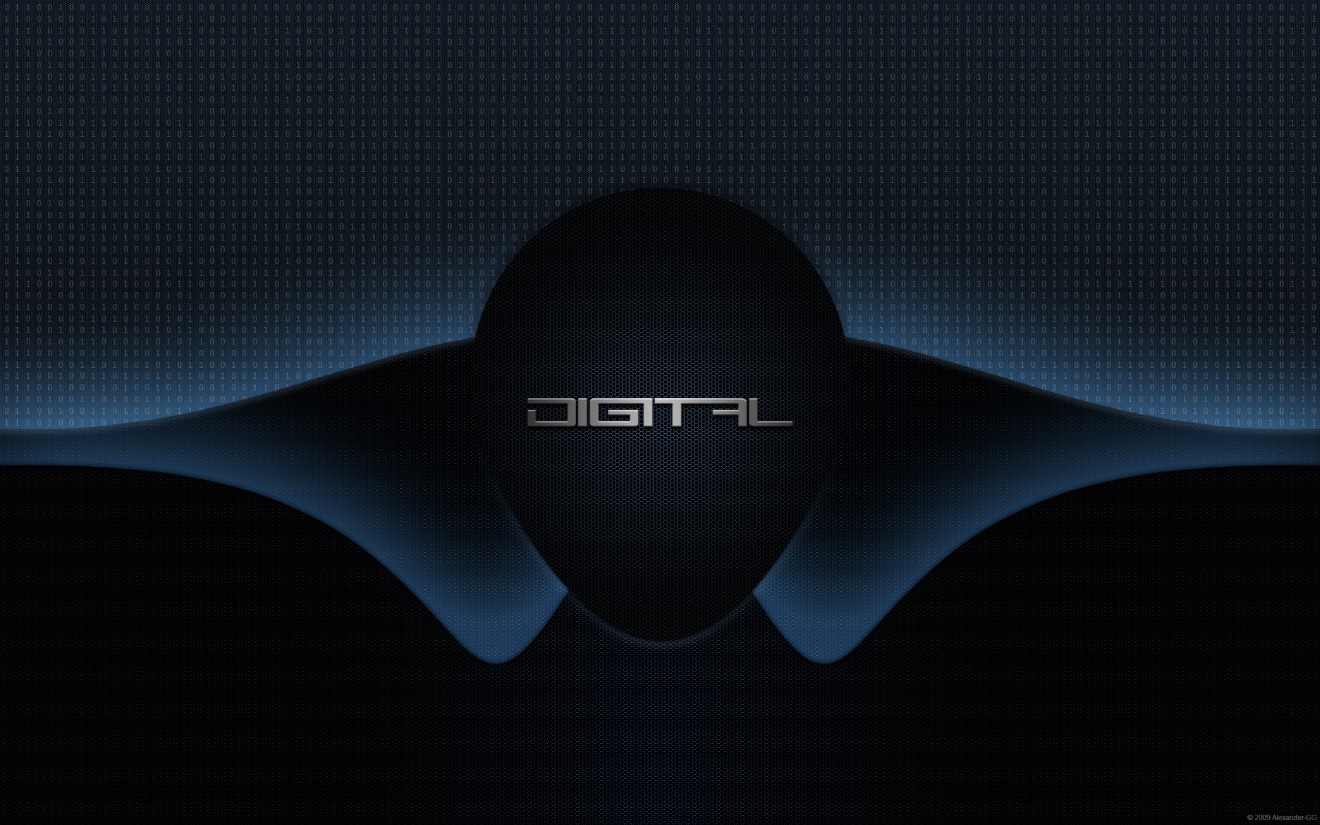 digital binary background