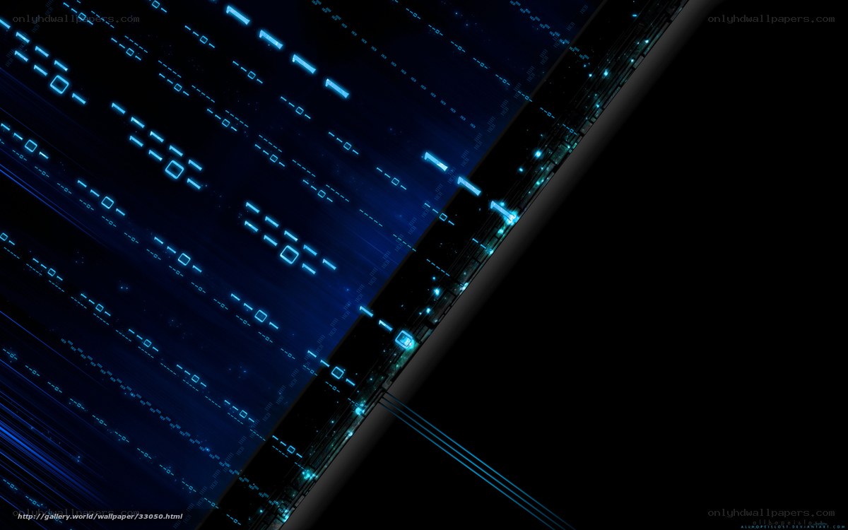 digital binary code background
