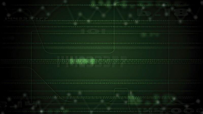 Digital Binary Code — Black