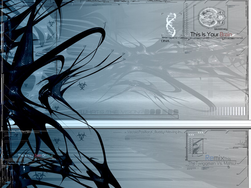 digital brain interface art