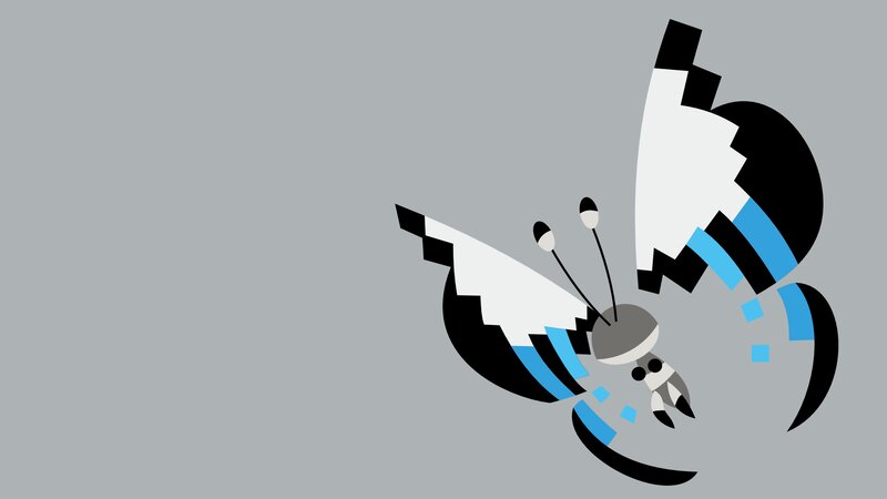 Digital Butterfly Creature