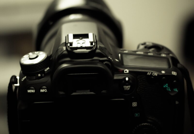Digital Camera Top View