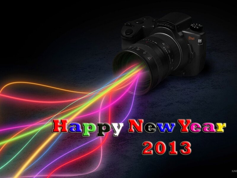 Digital Camera with Light Beams