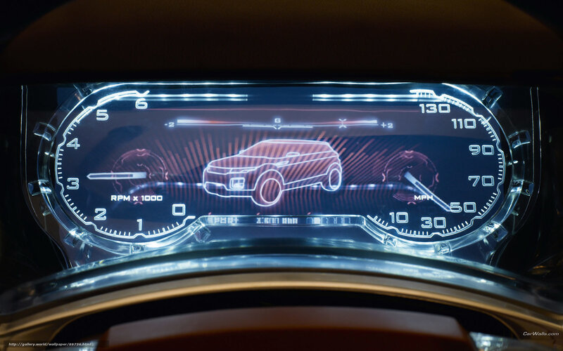 digital car dashboard display