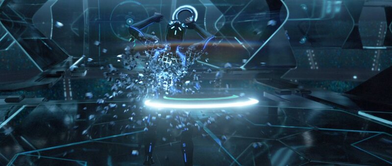 Digital Character Disintegrating